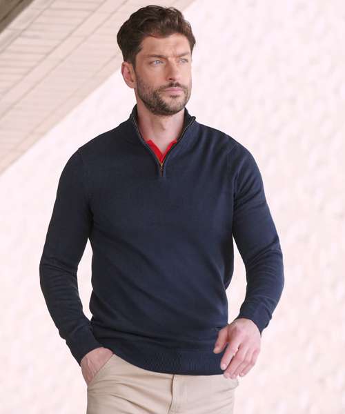 ¼ zip jumper