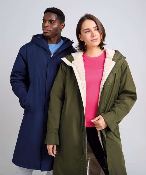TriDri® Recycled all-seasons waterproof longline robe